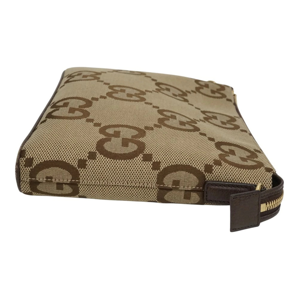 Gucci GG Jumbo Canvas Shoulder Bag